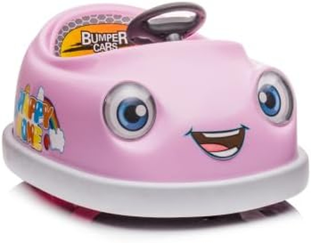 Children’S Collision Car 12V Dual Drive Electric Vehicle with Push Rod Dining Tr