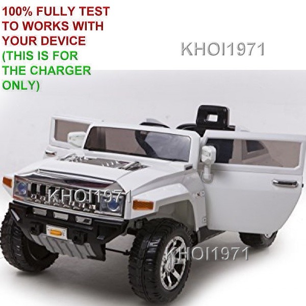 charger AC adapter 8=FT 0228 0229 National Products Kid Motorz HUMMER HX ride on