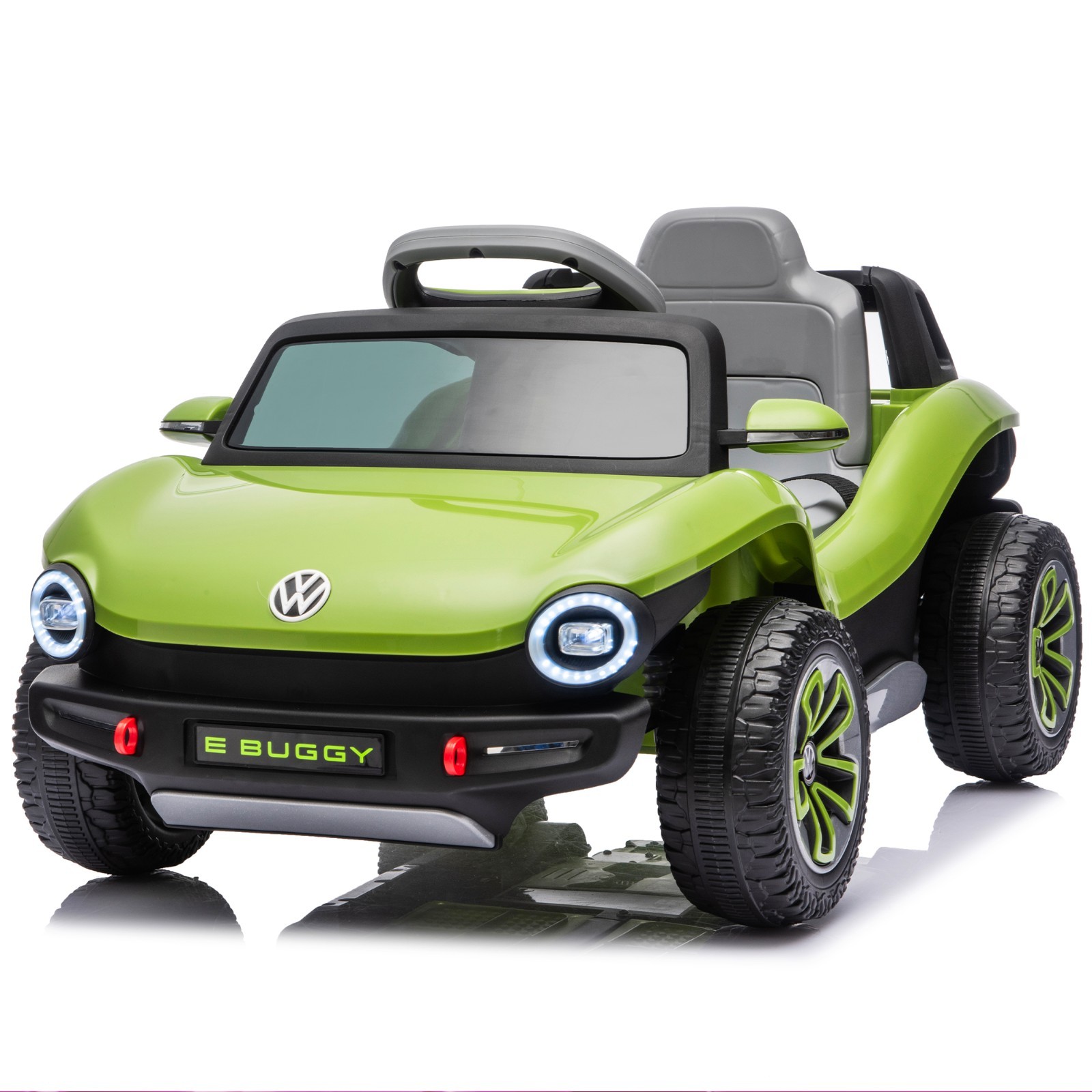 12V Kids Electric Car Ride on Toy Licensed Beetle Truck with Remote for Kids 3-5