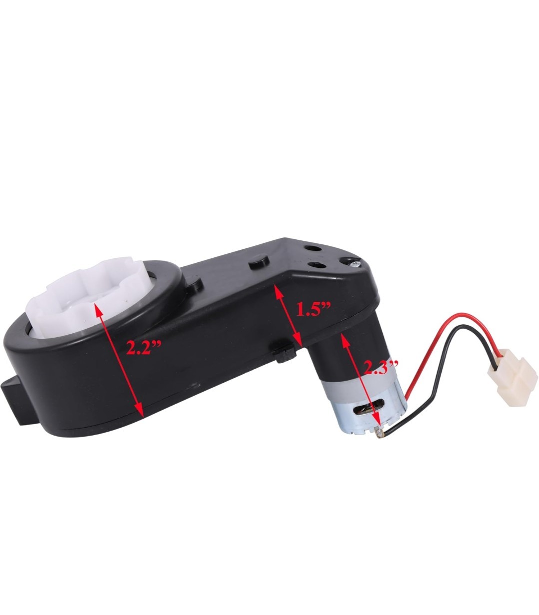 RUIGPRO 12V 30000RPM Motor 2Pcs Electric Motor Gearbox 550 Drive Engine Match…