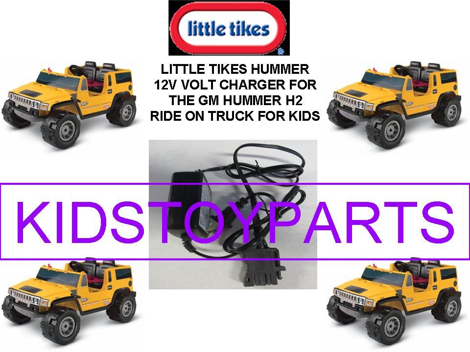 12V Charger for the YELLOW Little Tikes Hummer H2 Ride On Car For Kids