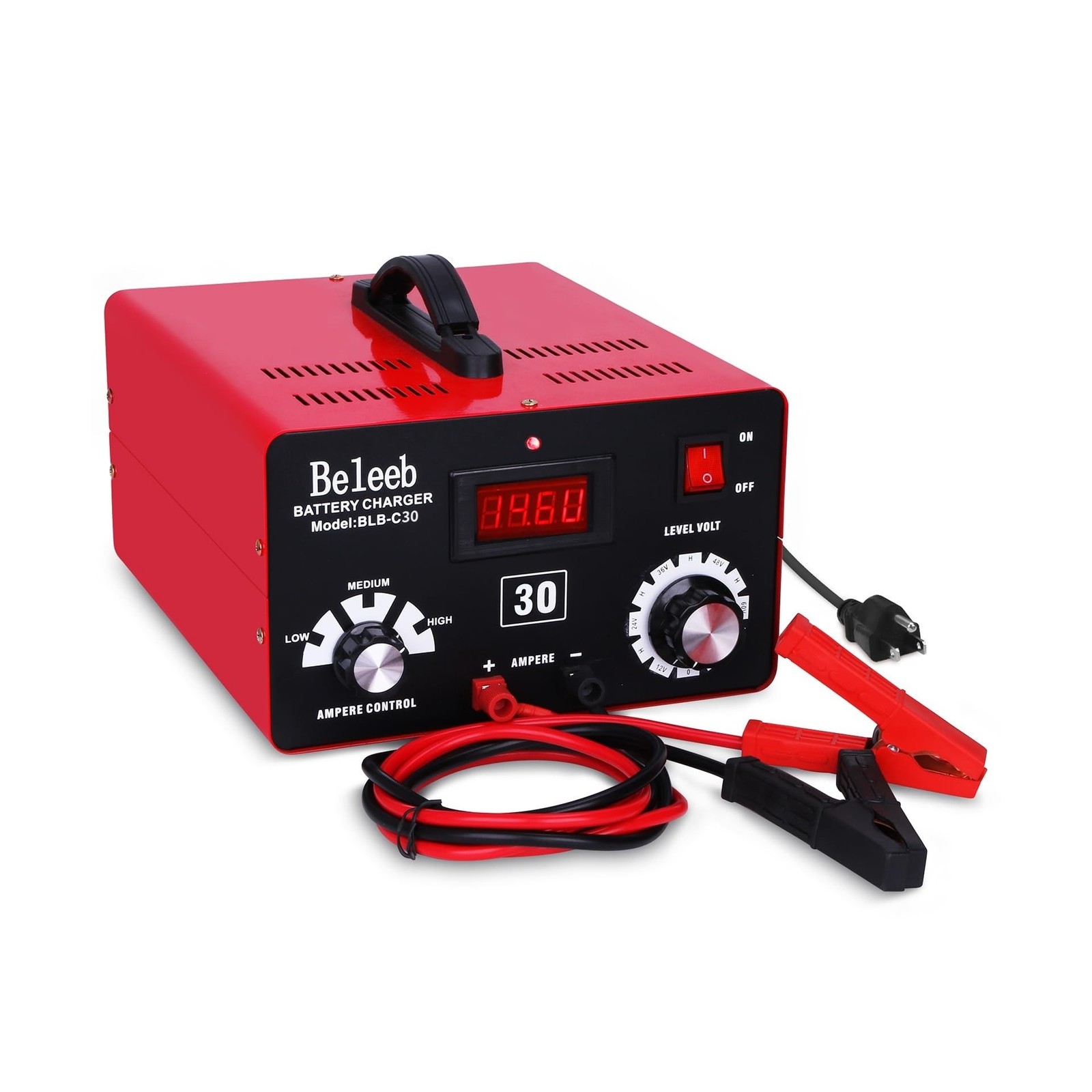 Adjustable Battery Charger 12V 24V 36V 48V 60V 72V Smart LCD Display Pulse Re…