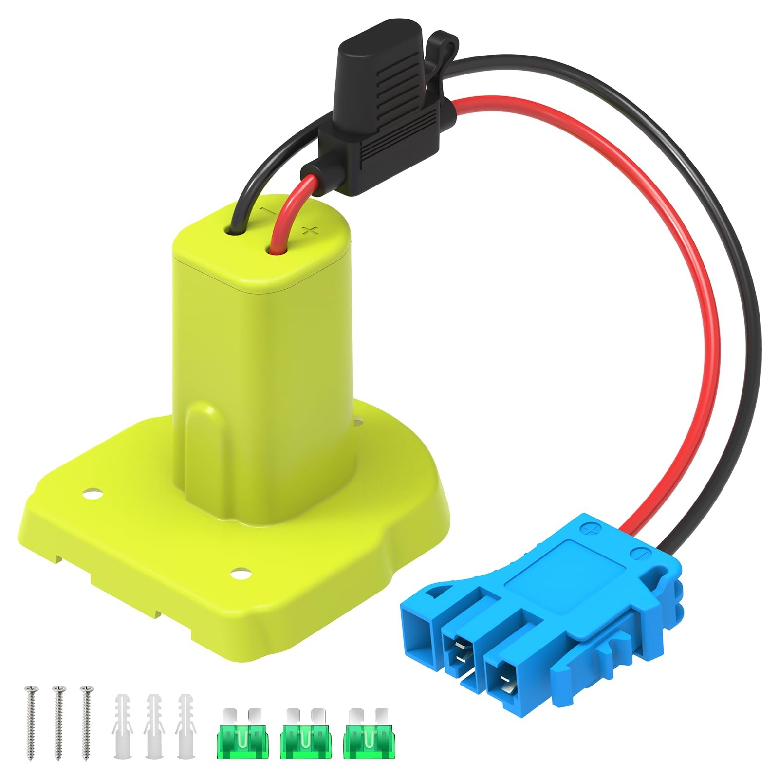 for Power Wheel Battery Adapter, Compatible with Ryobi 18V Battery, with Wire…