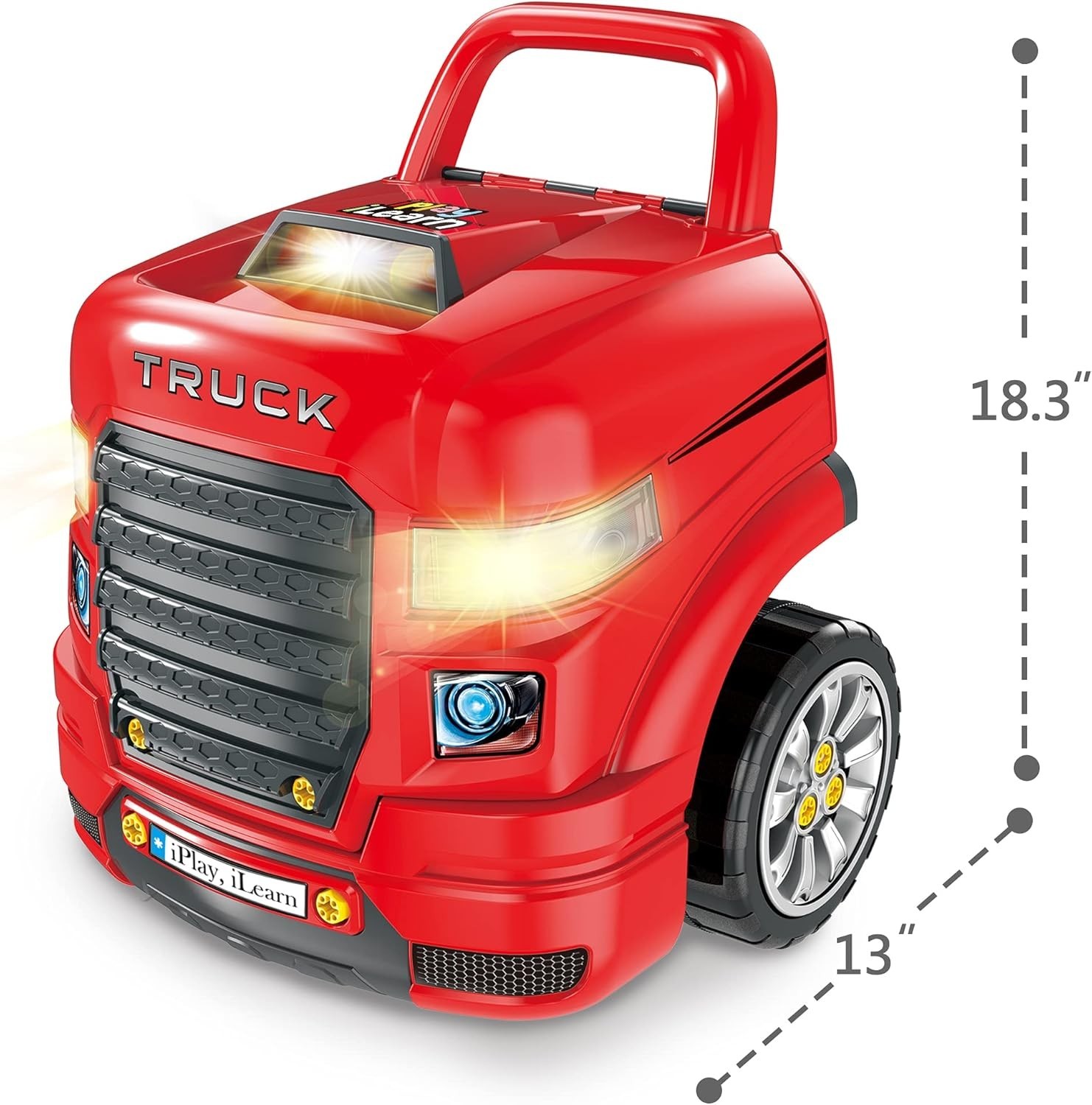 Deluxe Truck Engine Mechanics Set – Perfect Birthday Gift for Boys 4-8