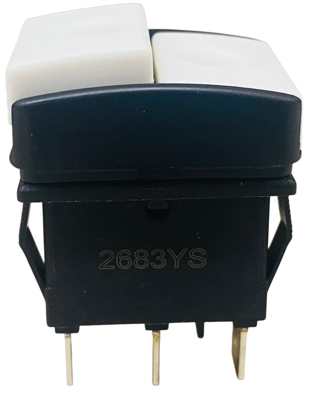 Compact 1A Forward/Reverse Push Button Switch with Screws – Versatile Control