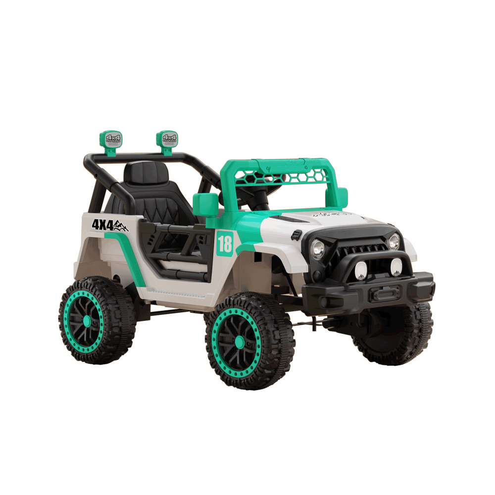 Kids Ride on Toy Car Parental Remote Control Electric 2-Seater Truck Xmas Gifts
