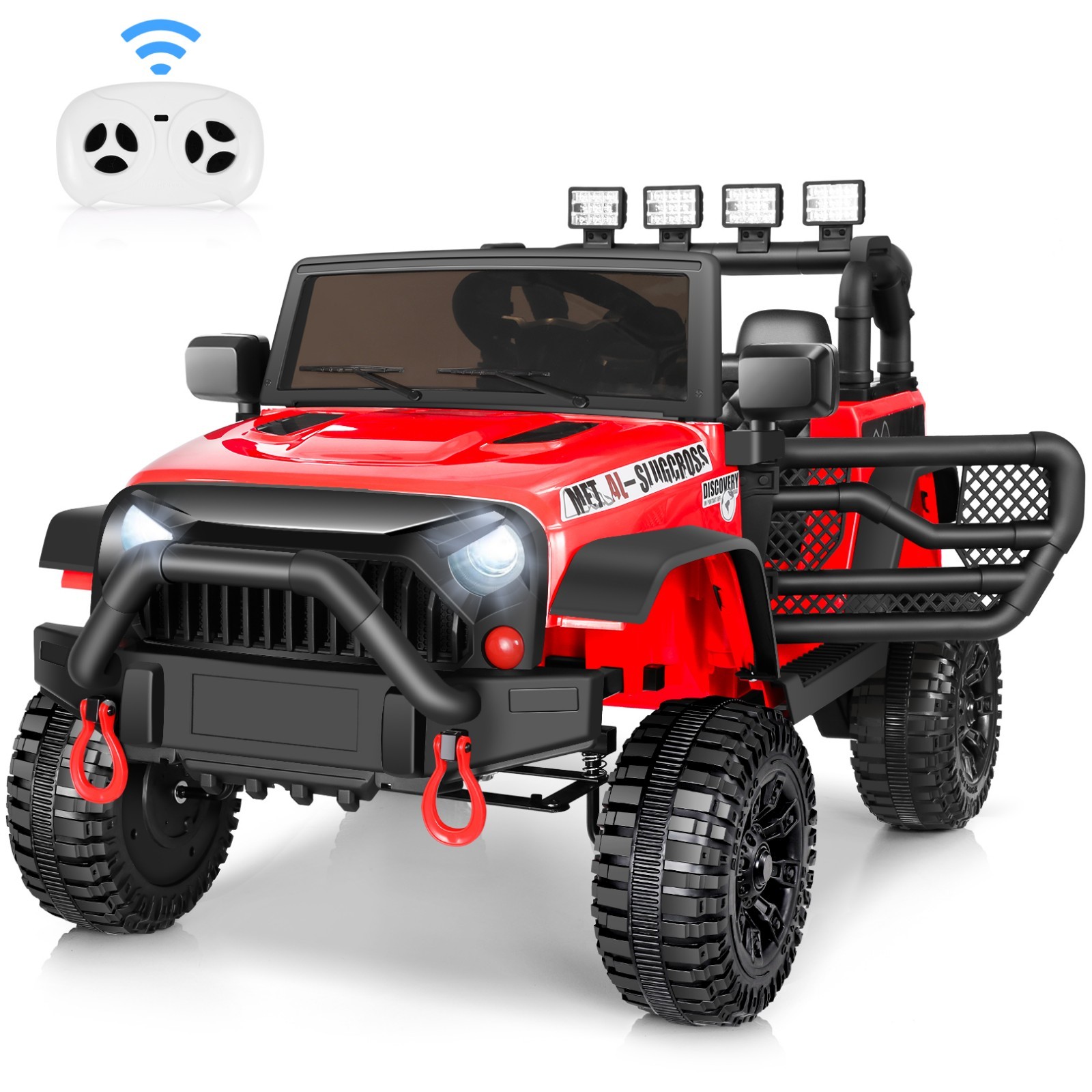 24V Kids Electric Car Ride on Toy 4X4 400W Battery Power w/Parent Remote Control