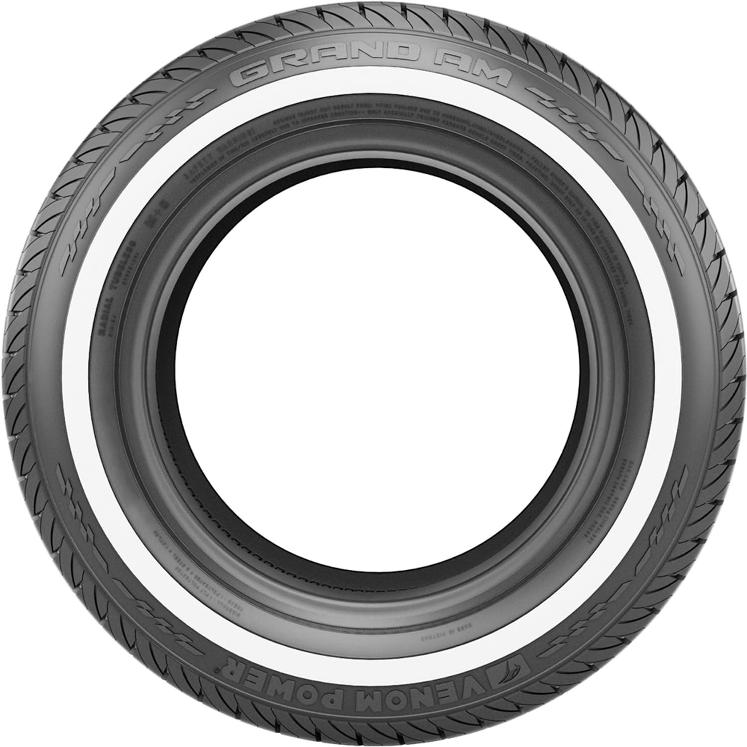 Venom Power Grand AM Passenger Car All-Season Touring Radial Tire-165R15 165X…