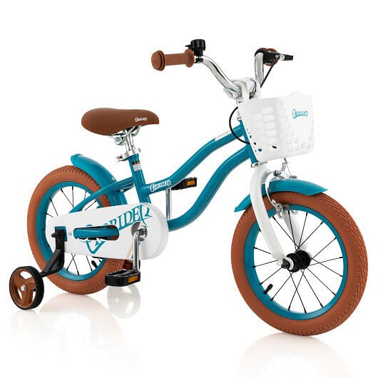 12 Inch Kids Bike Adjustable with Removable Basket for 3-4 Years Old-12 inches –