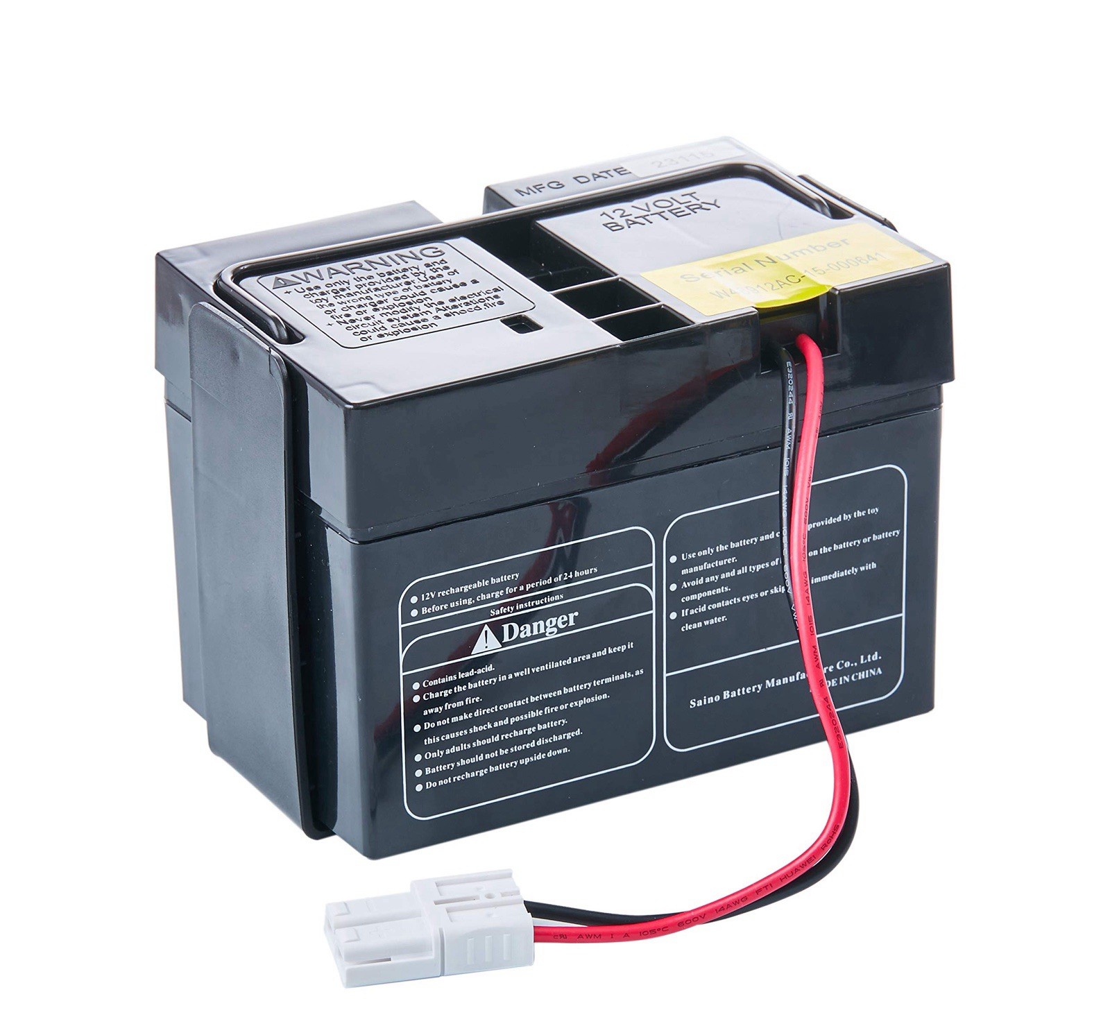 VAIX 12V 12Ah Ride On Car Battery For Rollplay Chevy GMC Mercedes Kids Car