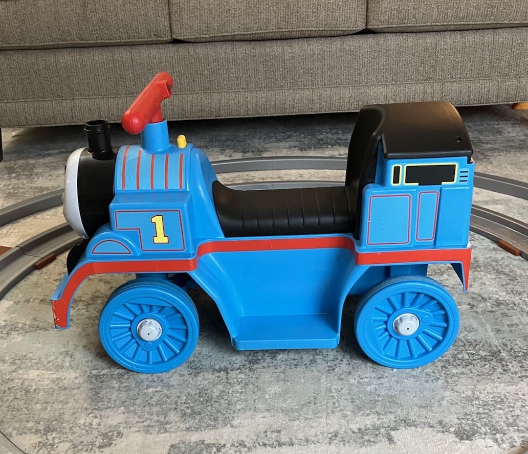 VTG Fisher Price Power Wheels Ride-on Thomas & Friends Thomas + Track BCK92-9963