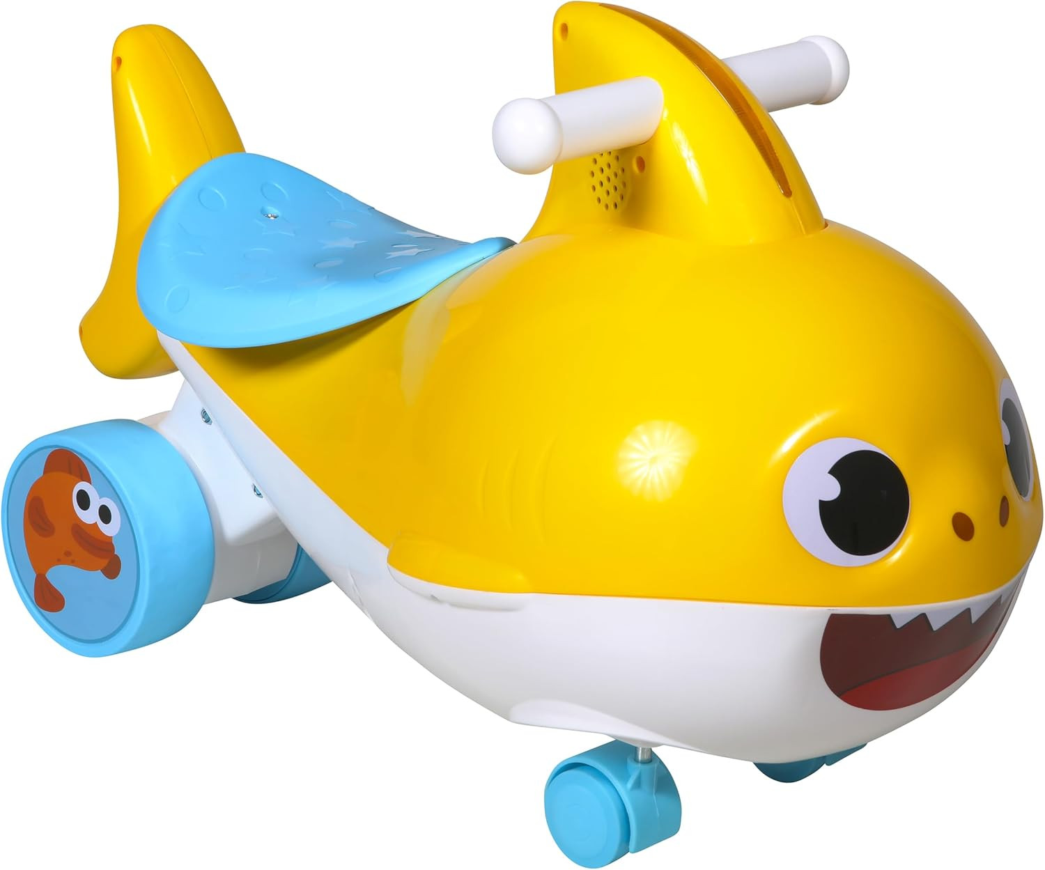Baby Shark Push Ride-On Toy for Chidlren Ages 18 Months – 3 Years