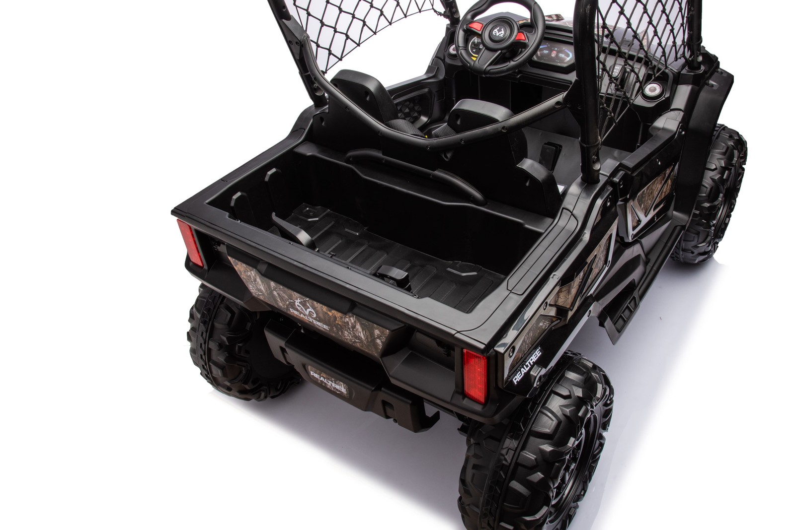 24V Realtree Camo UTV Battery-Operated Ride On Toy Remote Age 3+ Realistic