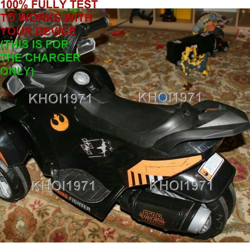 WALL charger AC adapter for 17066 Huffy Star Wars X-Wing Fighter Motorcycle 6V