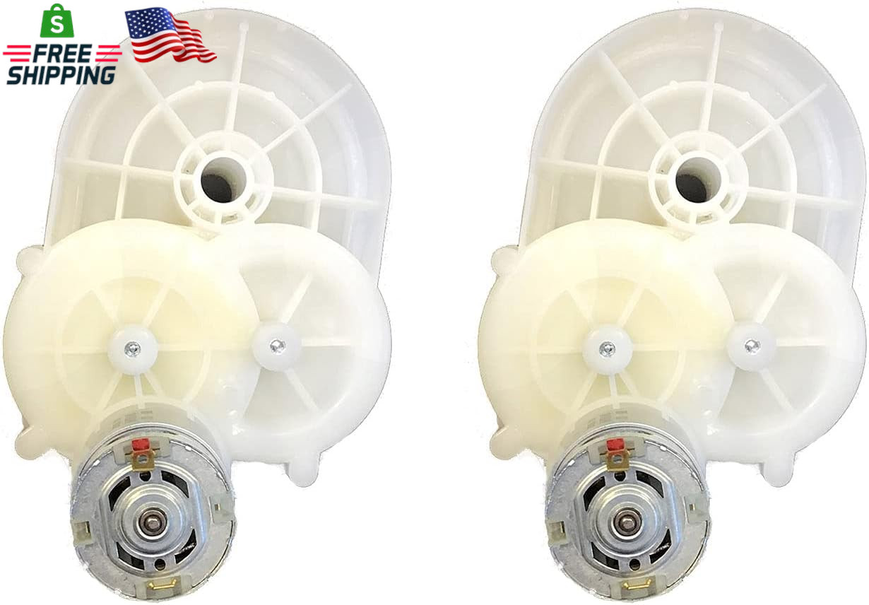 Peg Perego Official Rzr/Gator 12V Motor Gearbox Replacement Kit White