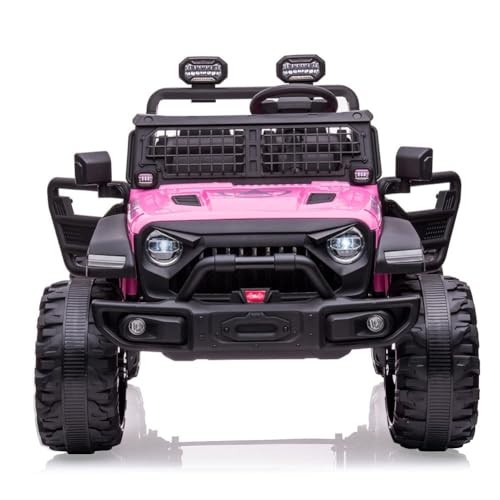 Kids Ride on 2 Seaters Electric Car with Remote Control – 24V – 2*120W – Pink