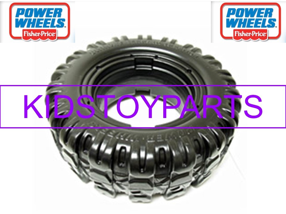 2x NOS Power Wheels Tires FOR Hurricane Replacement Wheel for K9776