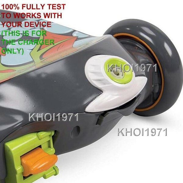 WALL charger AC adapter 8F=4 18007P HUFFY 2 in 1 Bubble Scooter Dragons ride on