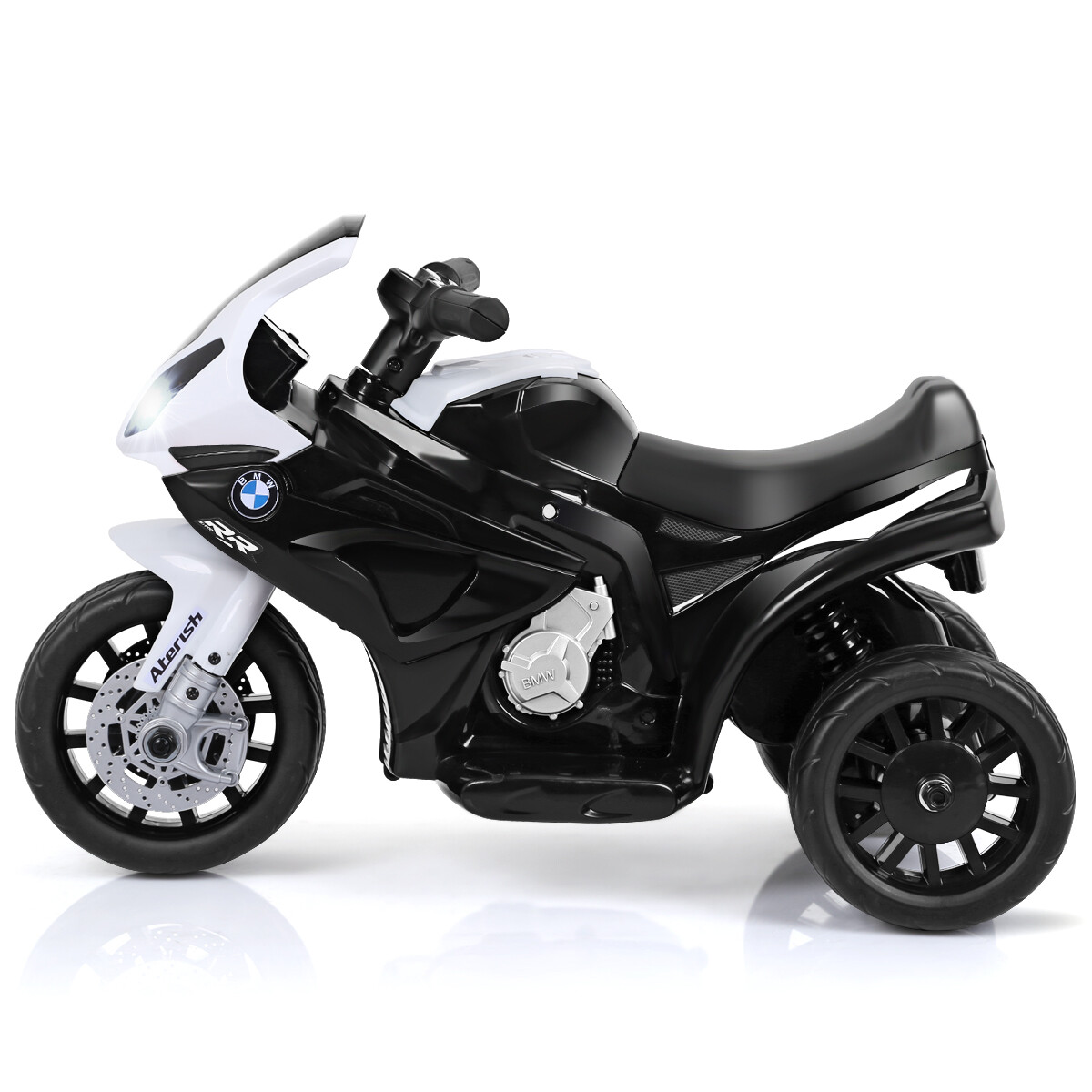 Kids Ride On Motorcycle BMW Licensed 6V Electric 3 Wheels w/ Music&Light Black