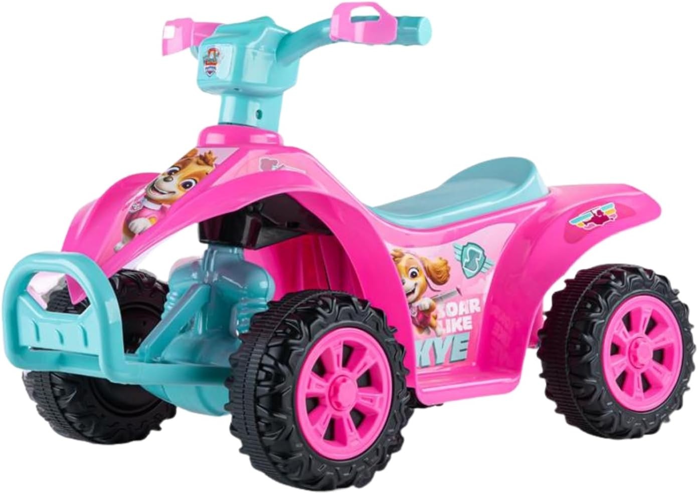 Paw Patrol – Skye 6V Quad for Kids – Powerful and Safe Ride-On Toy with Recha…