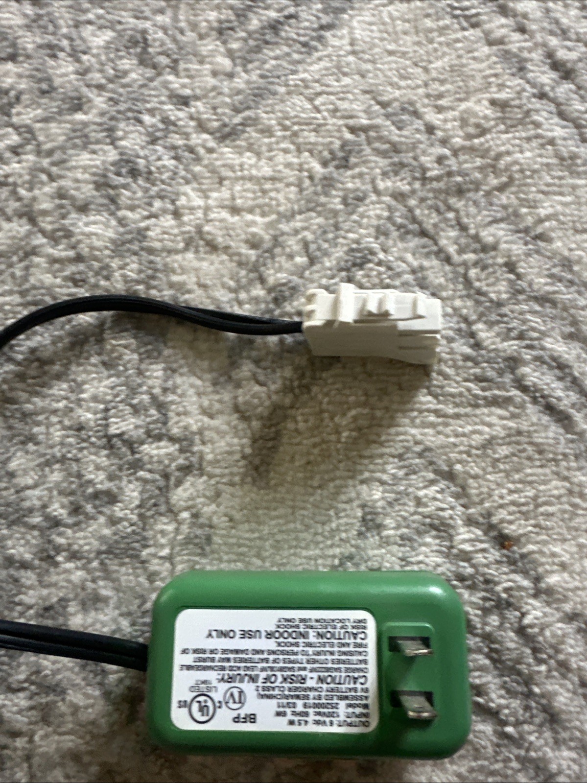 Peg Perego 6Vdc 25200019 MECB0085U 6V Battery Charger Genuine OEM
