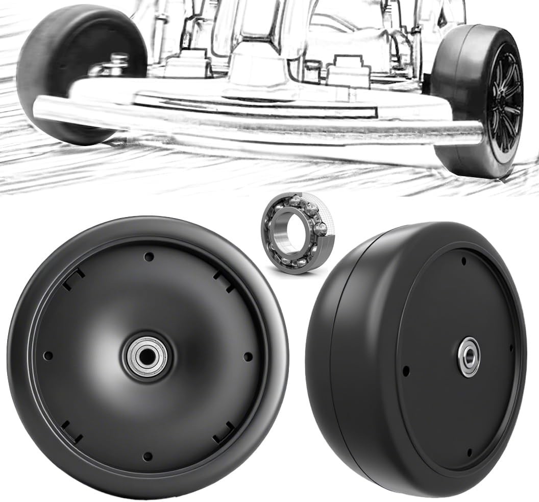 2 Pack 11”/28CM Nylon Larger Rear Tires for Power Wheels Electric 11″ tires