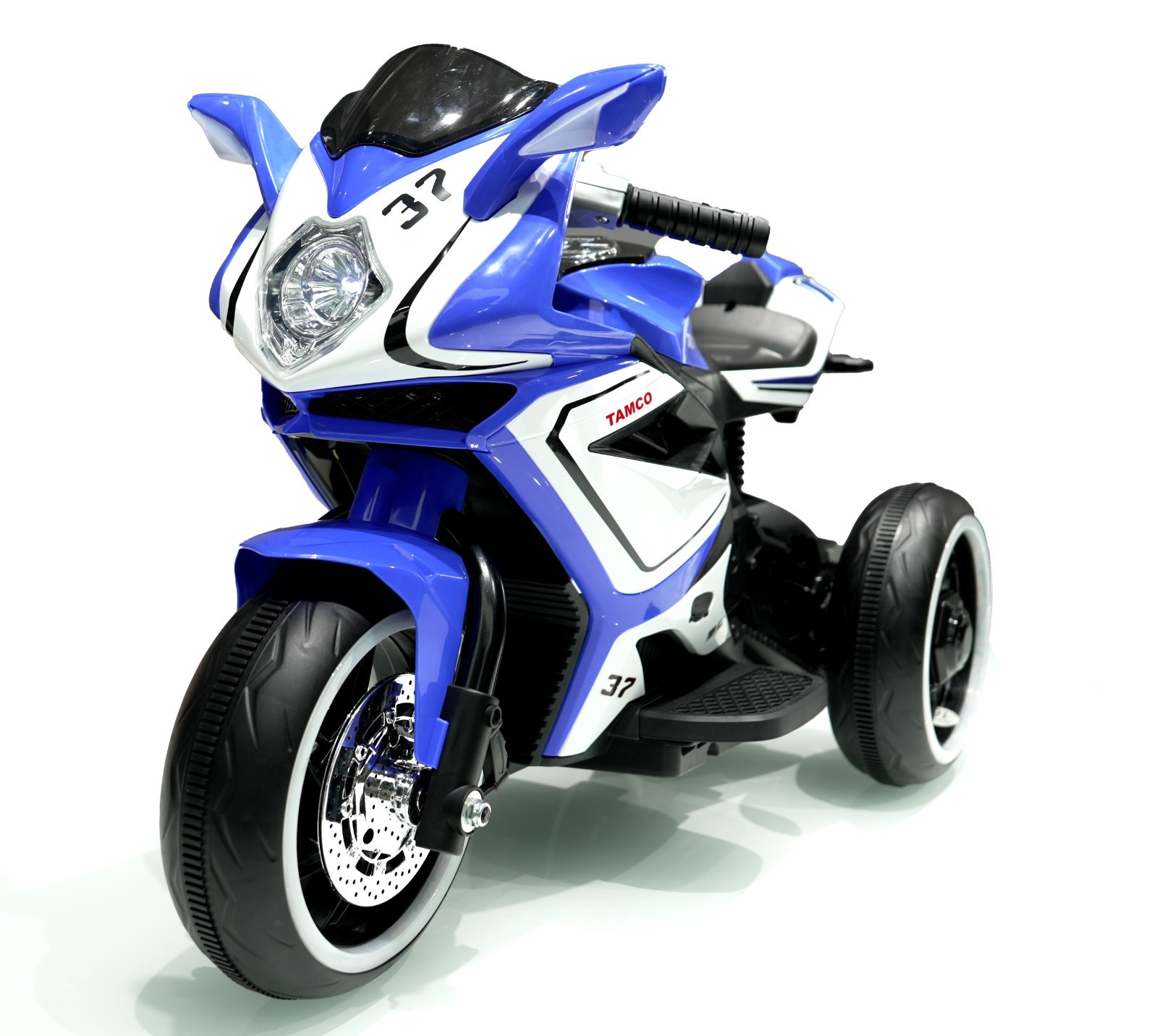 kids Ride On Electric Motorcycle 12V For Children With Key Start 3 wheels