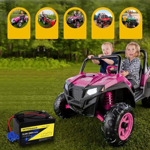Replacement Battery Compatible with Peg Perego 12 Volt Ride on Toys,12V 20Ah