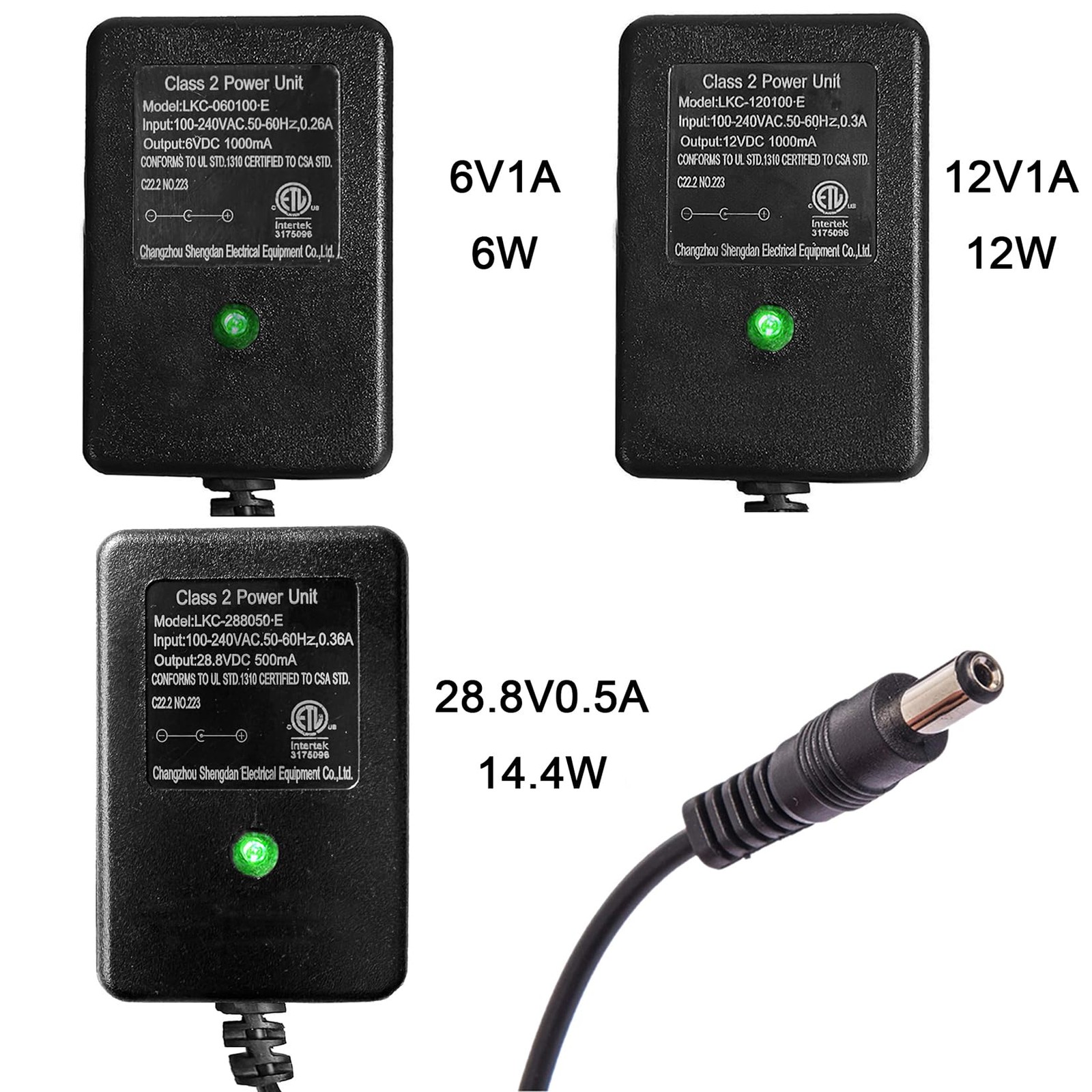 Bumper Car Charger 6V 1A Universal for Flybar Kidzone Ride-On Cars 6Volt