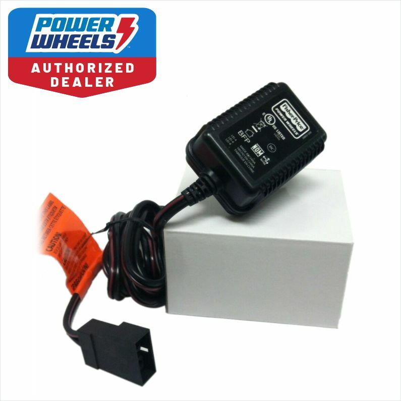 Power Wheels W6214 Fisher Price Kawasaki Lil Quad 6 Volt Blue Charger Genuine