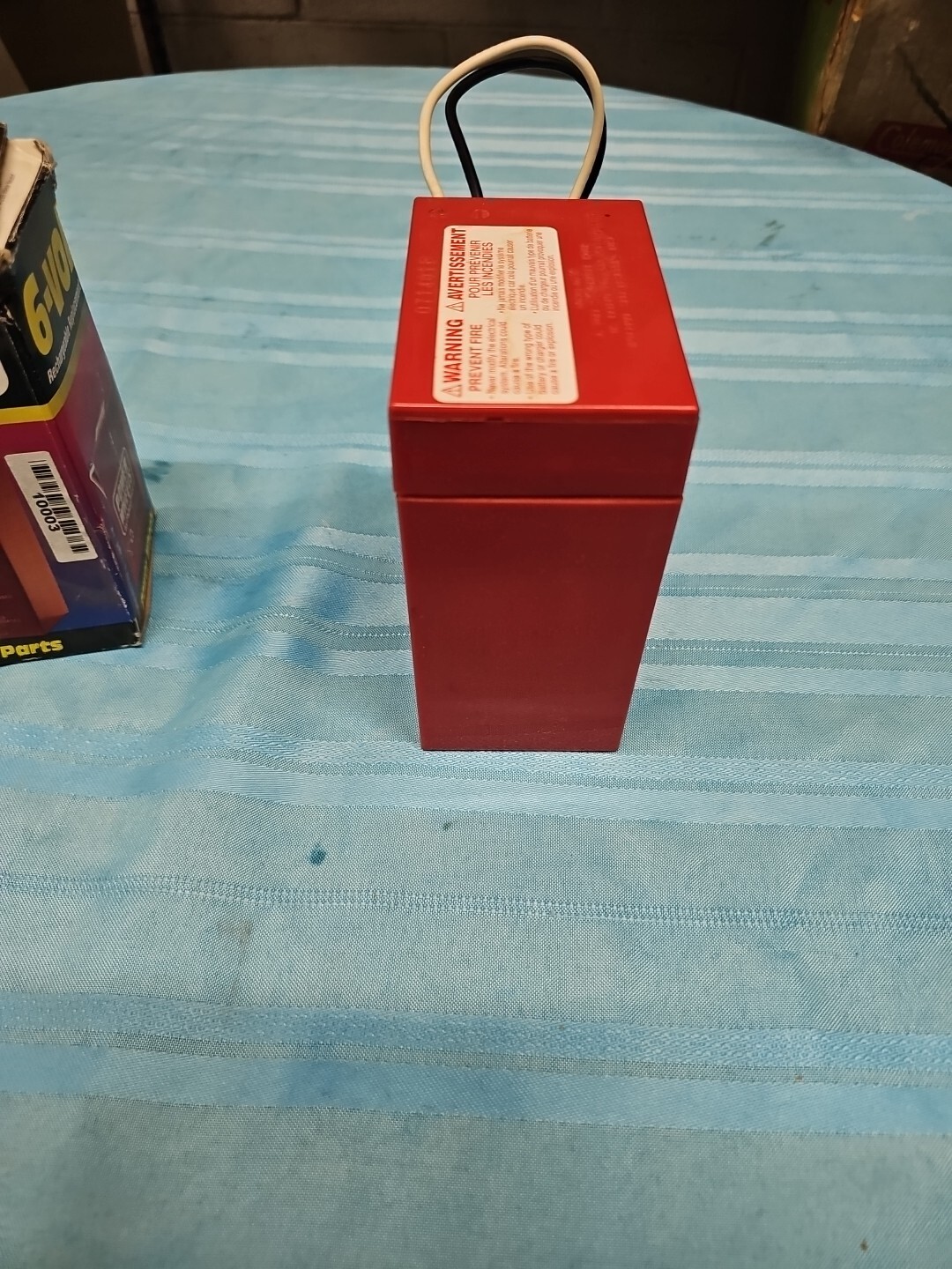 Fisher-Price Power Wheels 6-Volt Rechargeable Battery (Untested)