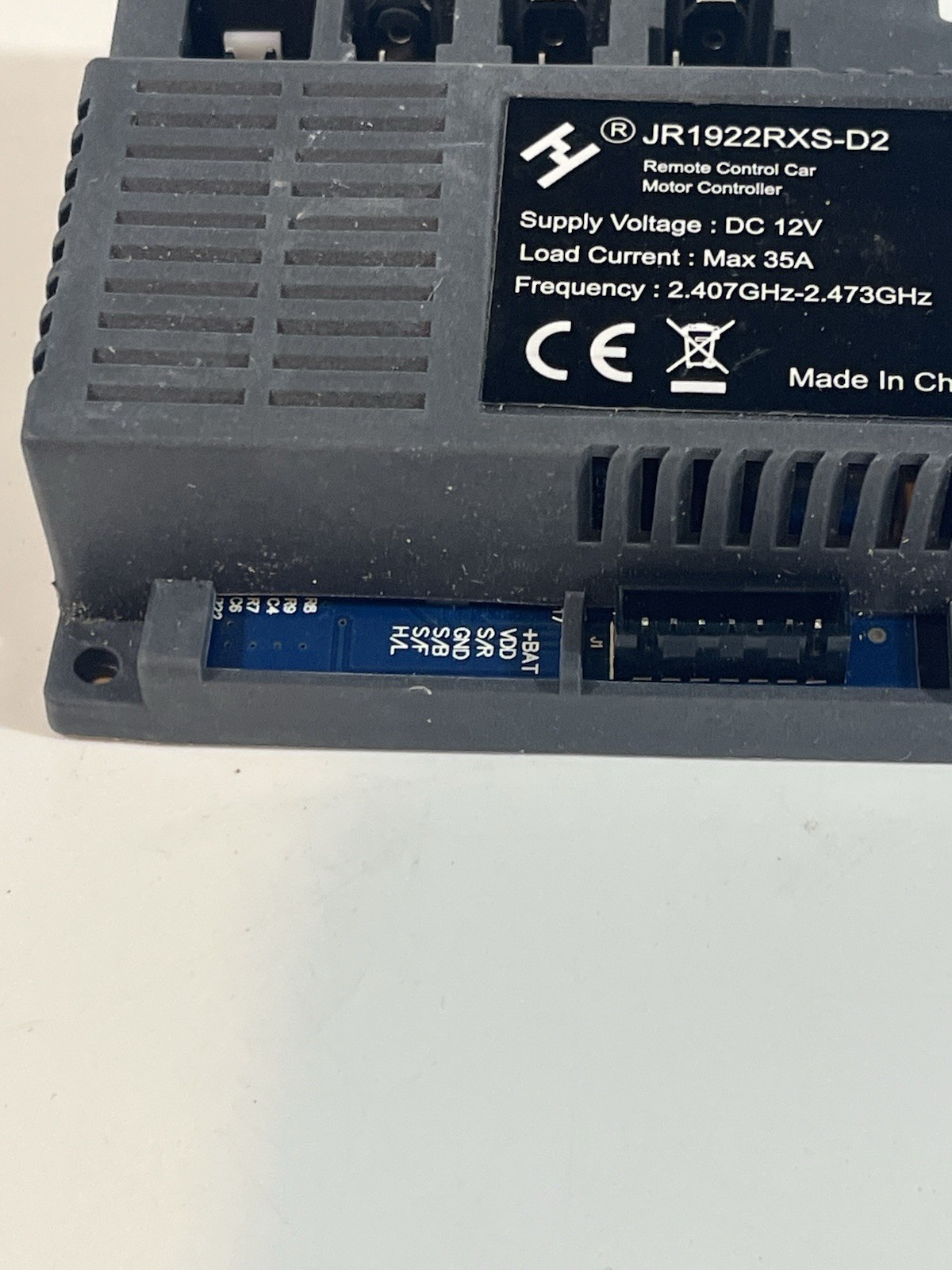 Remote Control Motor Controller JR1922RXS-D2 For Realtree 12 Volt UTV Ride On