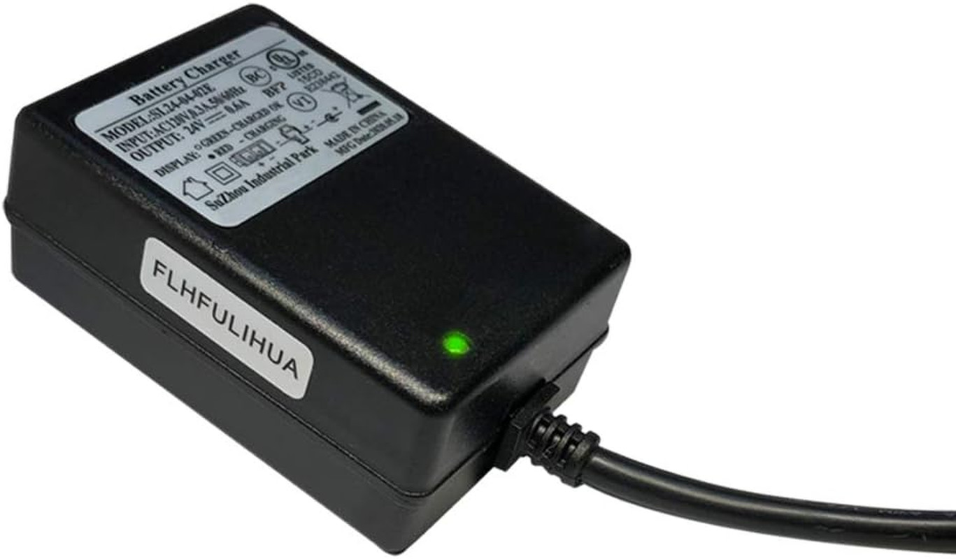 24V Battery Charger for Monster Jam Grave Digger Monster Trucks Kids Ride on Rc