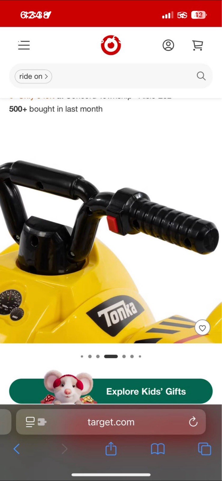 Toddler Four Wheeler