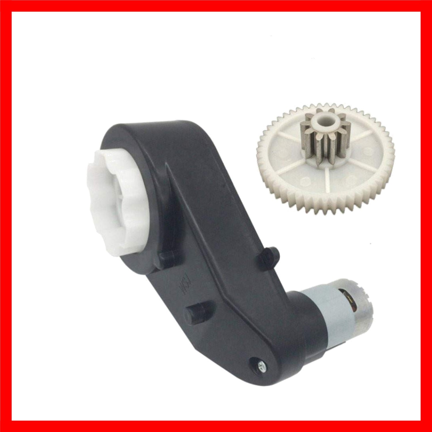 High-Speed 24V 30000RPM Gearbox & Motor for Kids Ride-On Cars
