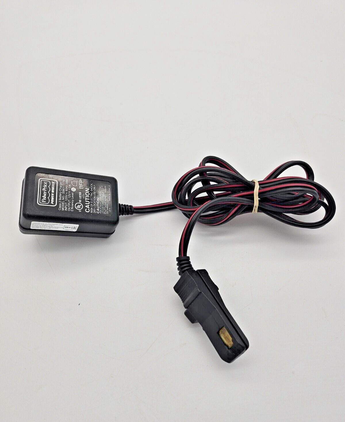 Power Wheels 00801-1778 12V Battery Charger Fisher Price 6′ cable – Tested