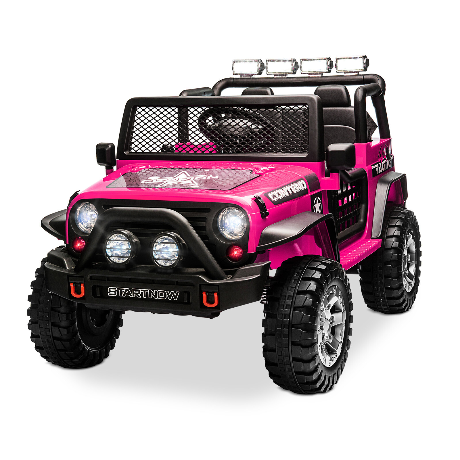 12V Electric Kids Ride On Car 2-Seater Vehicle Toy Truck Jeep w/Remote Control
