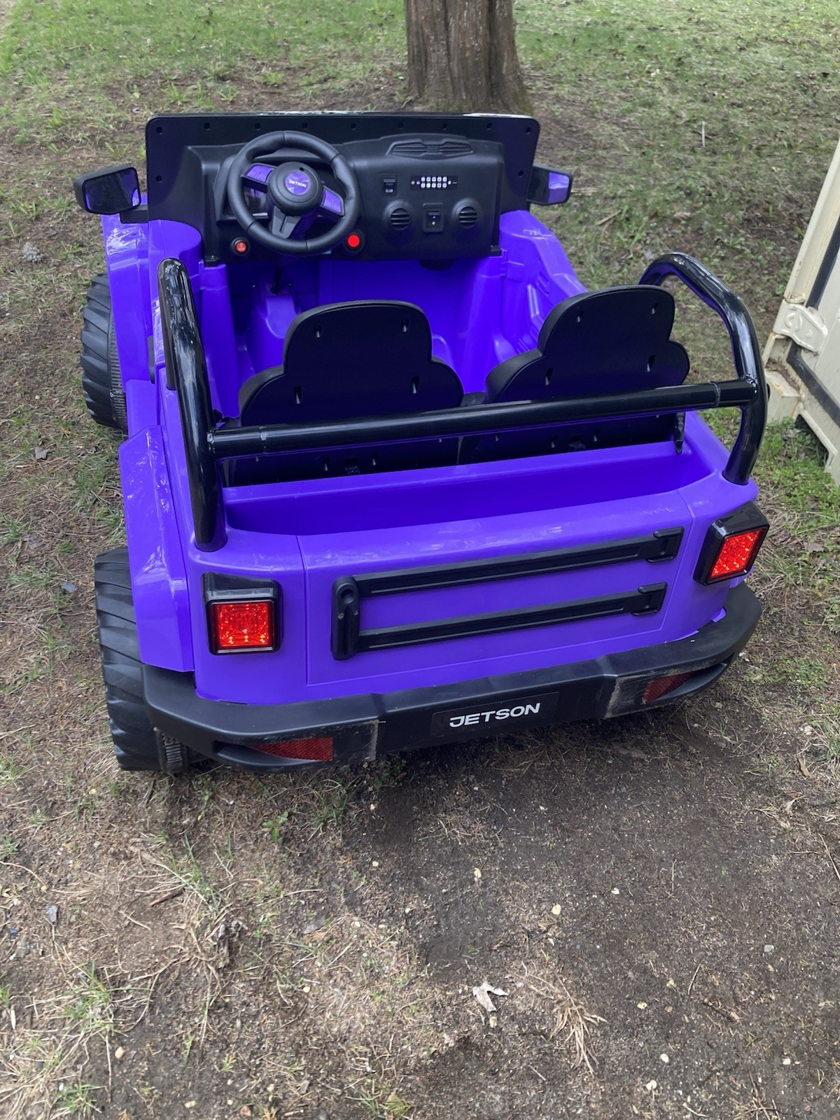 Jetson Kids Jeep Electric 2 Seat Ride-On Car – Purple. + Remote. See Description