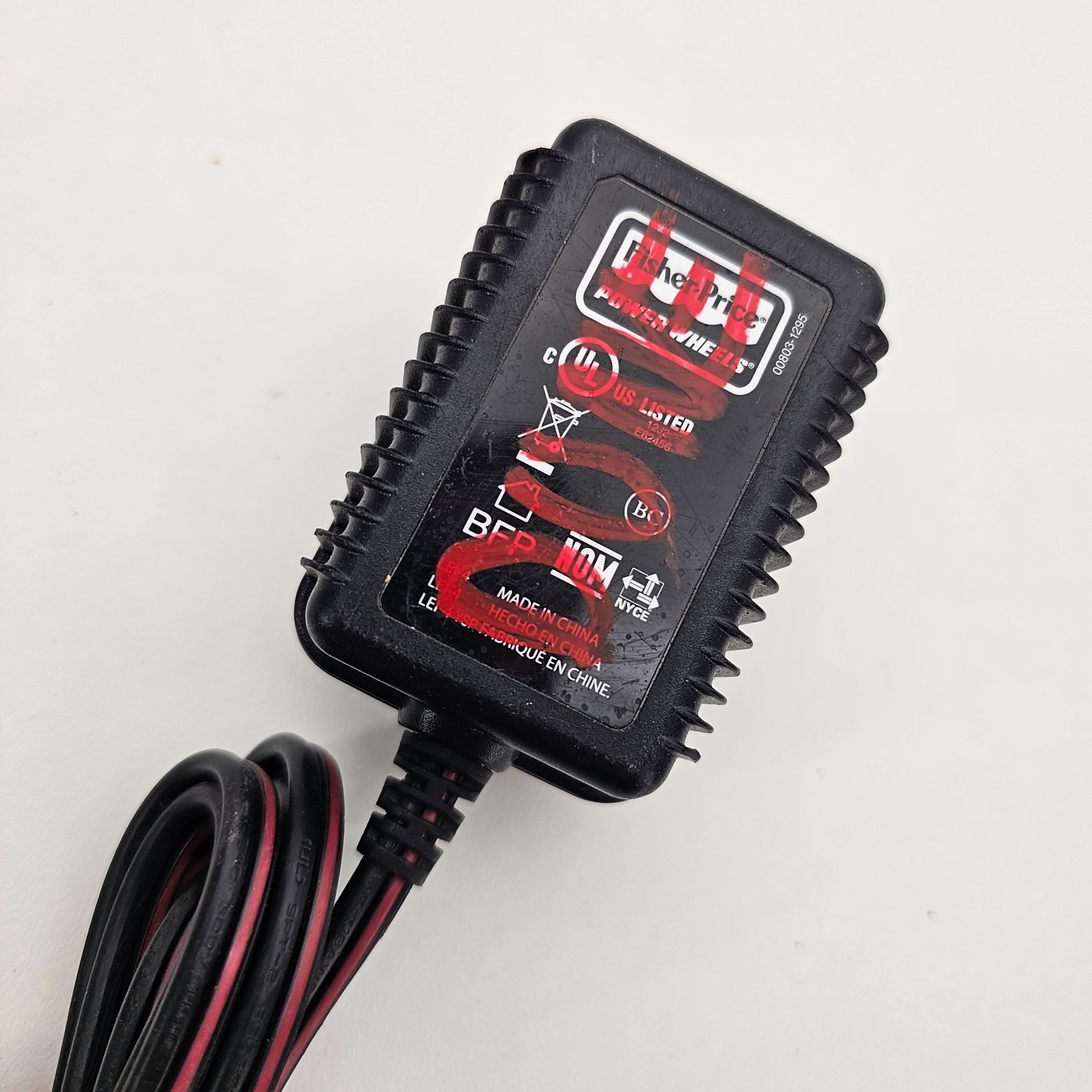 Power Wheels Fisher Price 12 Volt 12V Battery Charger 00801-1778 Genuine Oem