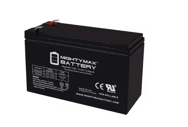 12V Battery for Kids Ride On Car 12 Volt Battery for Power Wheels 7 Amp Hr. New