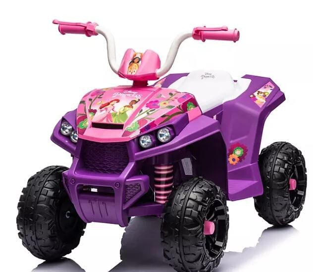 Ultimate Princess Disney 12V ATV Toy Ride-On Adventure!