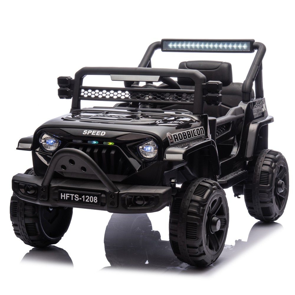 12V Kids Ride On Electric Truck with Parent Control, 2WD, Four-Wheel Suspensi…