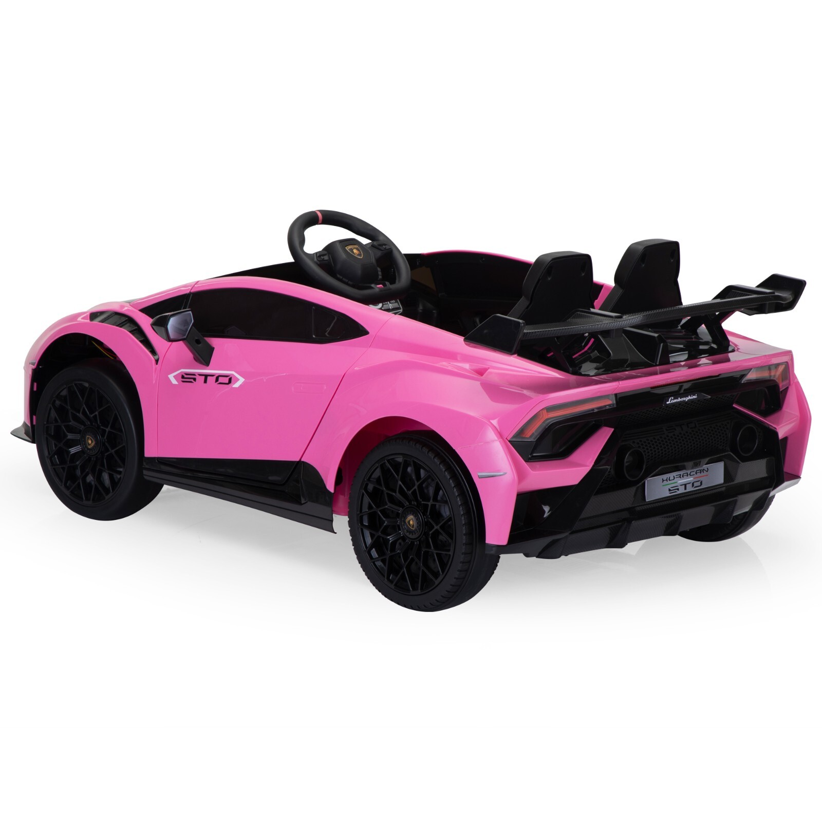 24V Electric Kids Ride on Powered Car Licensed Lamborghini STO w/ Remote Control