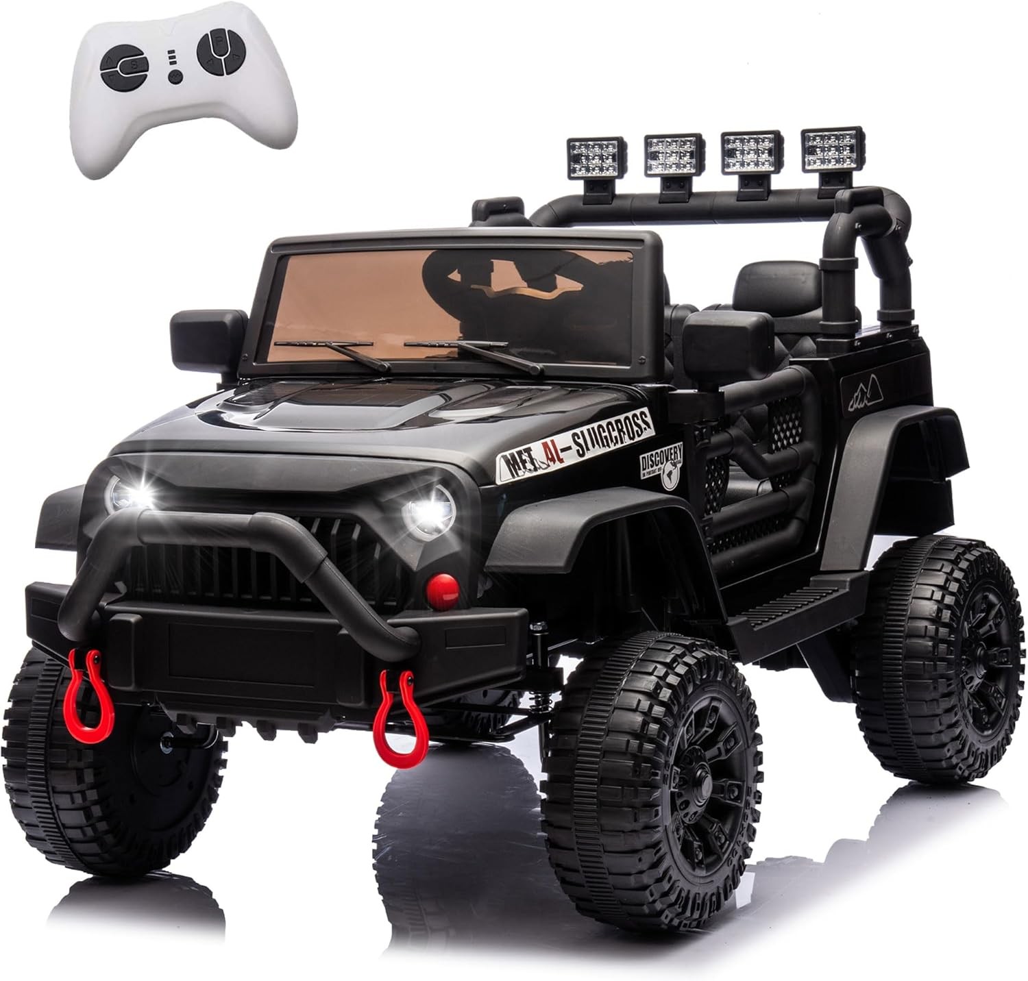 24V Ride On Jeep Car Toy for Kids with Parents Remote Control 400W Electric Cars