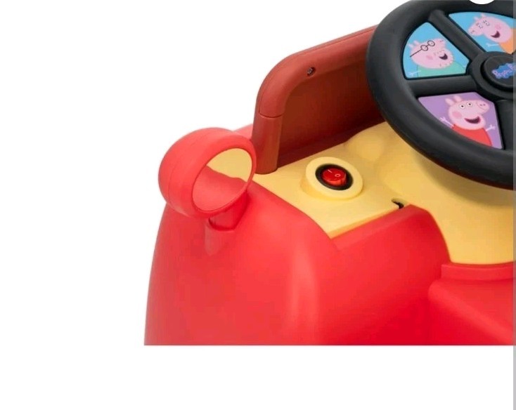Peppa Pig 6V Electric Ride-On Car with Battery and Charger