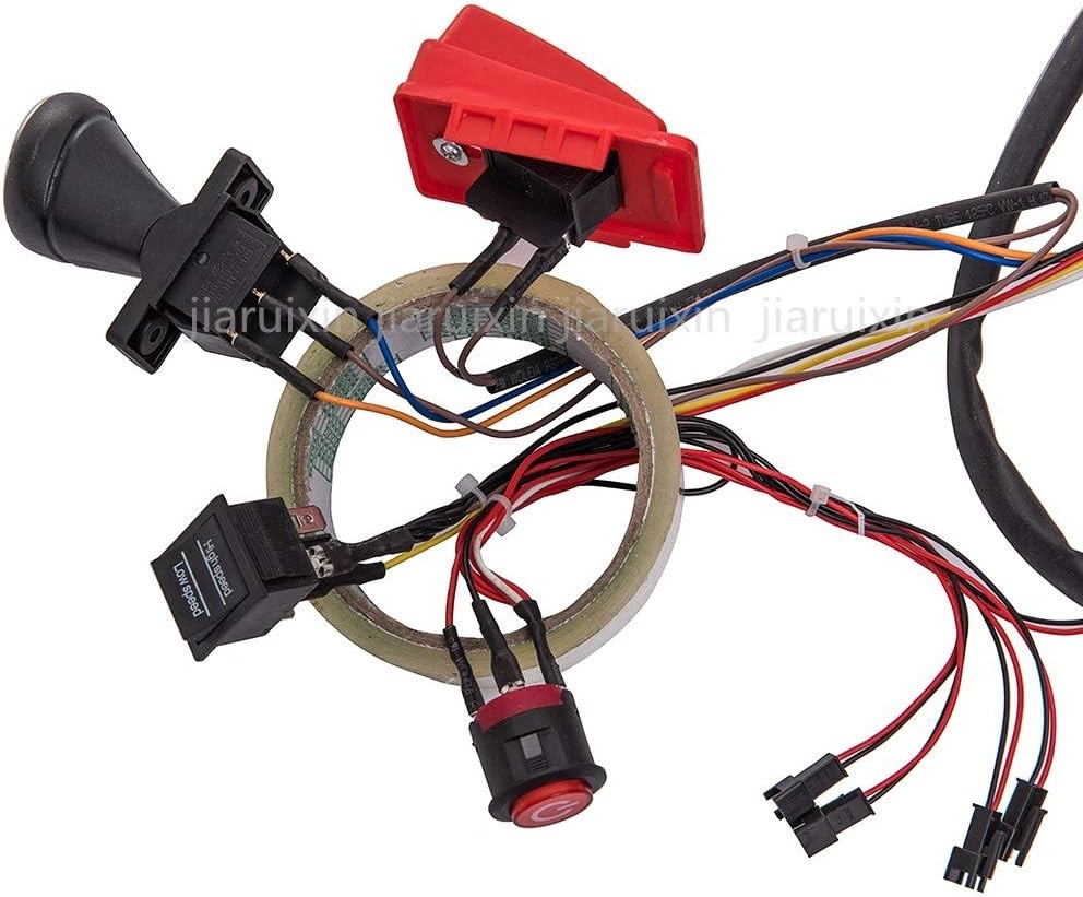 24Volt Electric Car Wiring Switch Kit Kids Replacement Conversion Remote Control