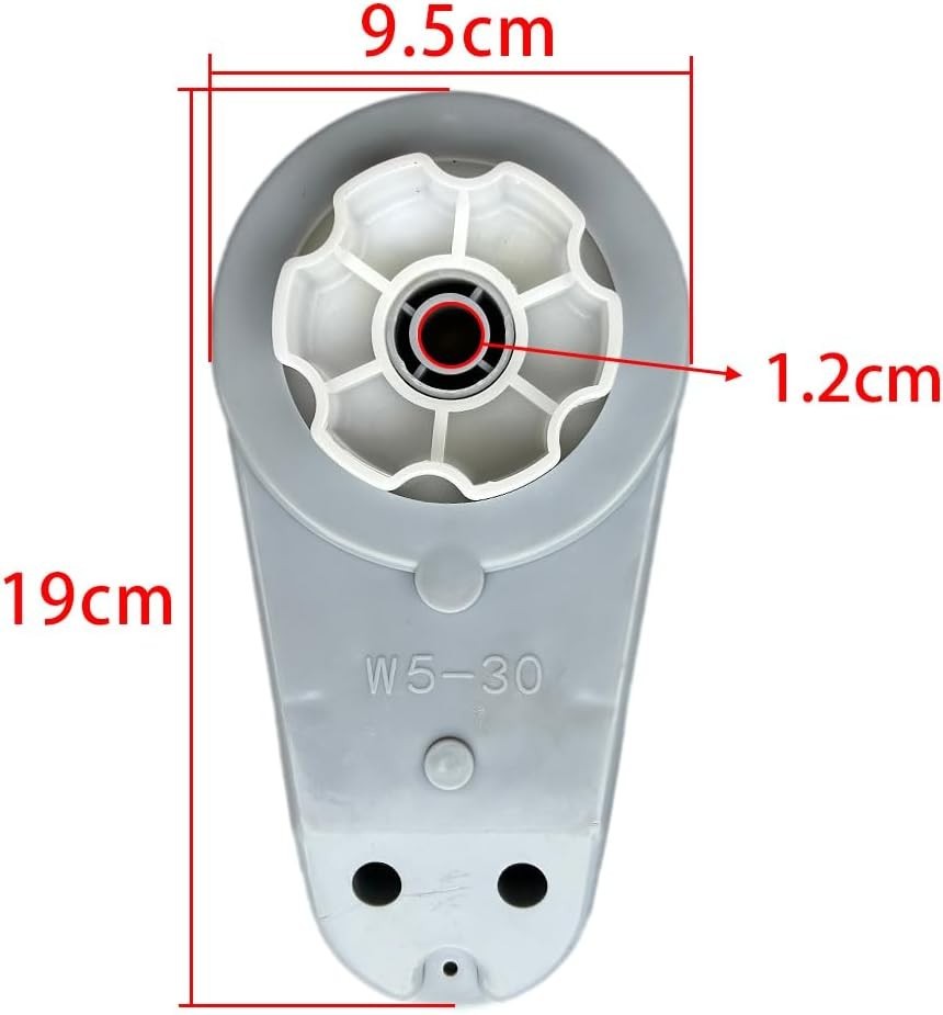 24 Volt RS775 High-Speed Motor Gearbox for Power Wheels Motor Upgrade,18V-24V