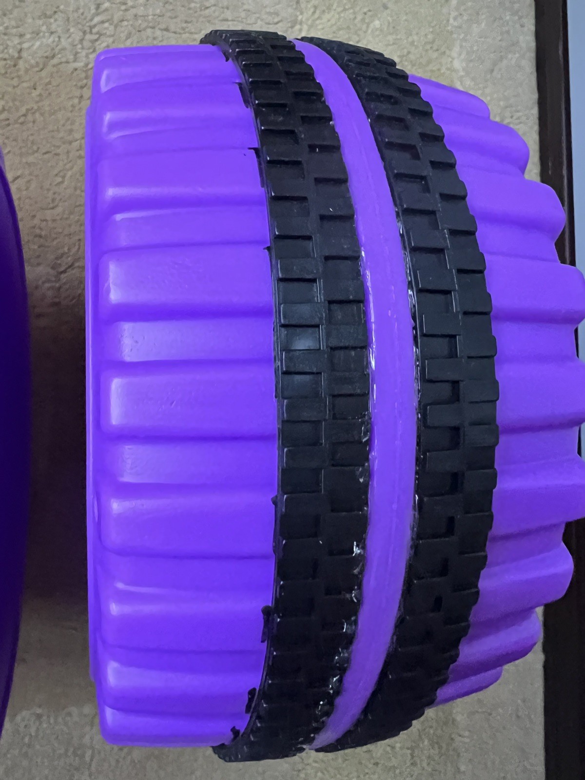 2 POWER WHEELS Rubber liner – 3900-6543 Purple Wheel for FRC34 Barbie 6V Jeep