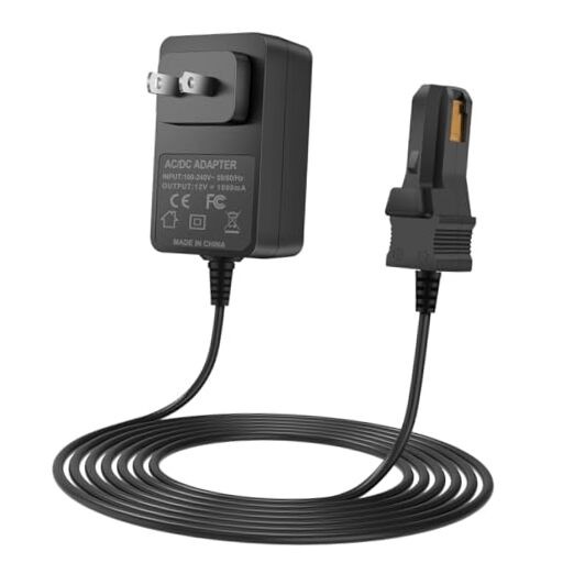12-Volt Charger Replacement Part for Power Wheels – Gray Battery & Orange Top