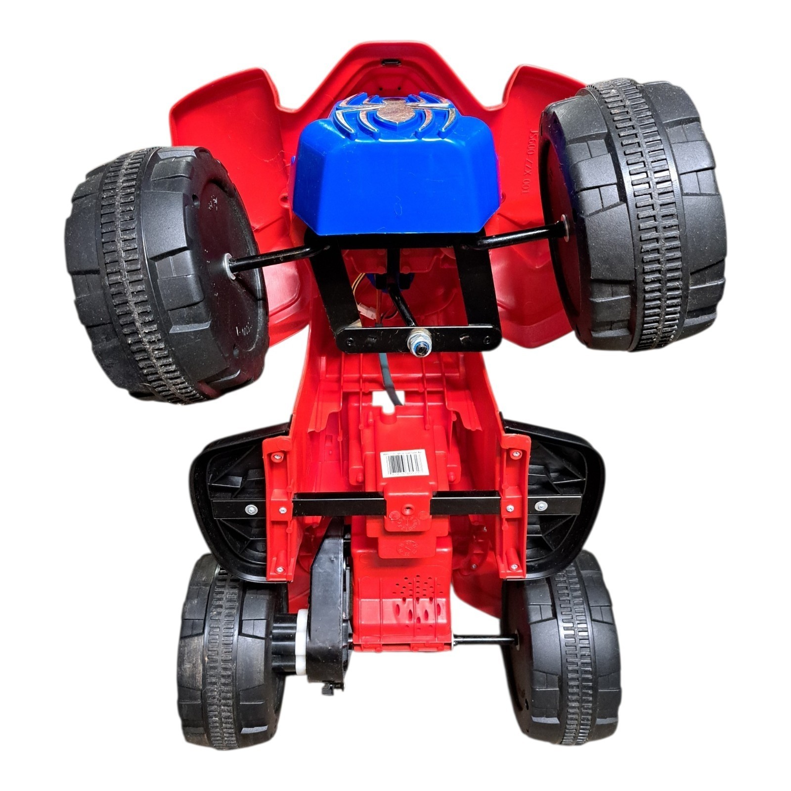 Dynacraft Marvel Spider-Man 6V Battery Powered Little Quad Kids Ride On ATV